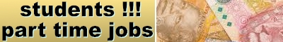 Students - Get a part time job here